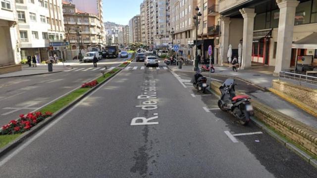 Calle Rosalía de Castro.