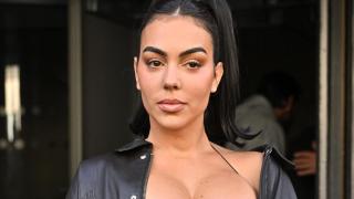 Georgina Rodríguez, en la París Fashion Week, en la capital gala, el pasado mes de marzo.