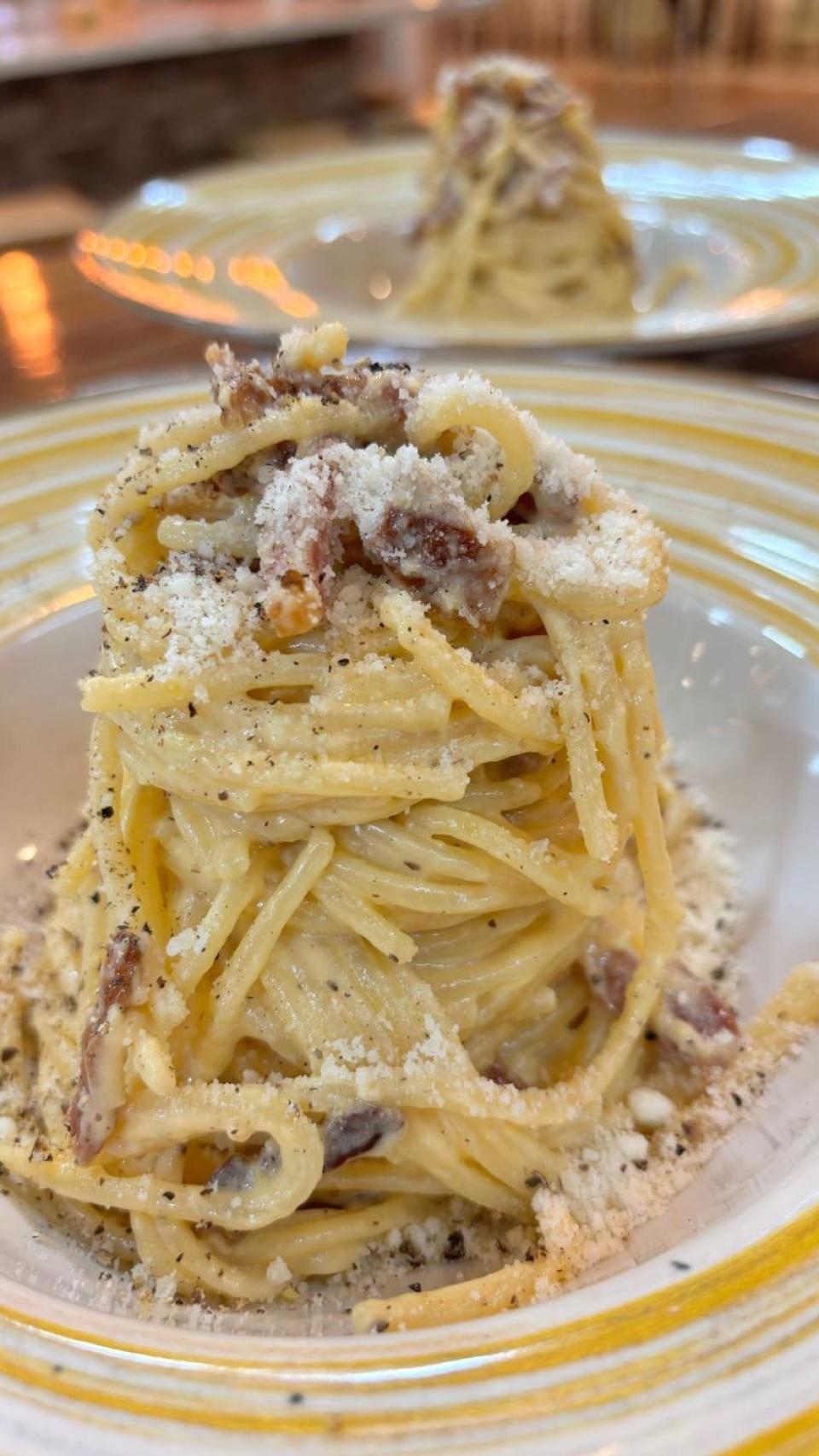 Carbonara de La Pasteria 55.