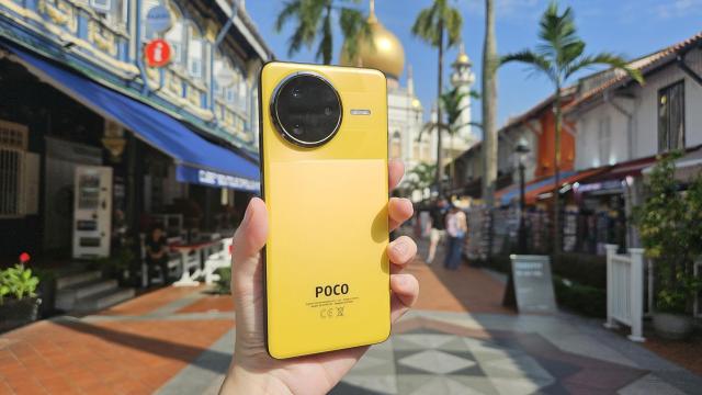 POCO F7 Ultra en el barrio indio de Singapur