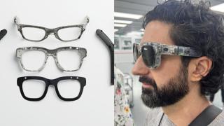 Prototipo de las gafas Orion de Meta.