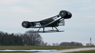 El demostrador BlackBird durante su vuelo inaugural