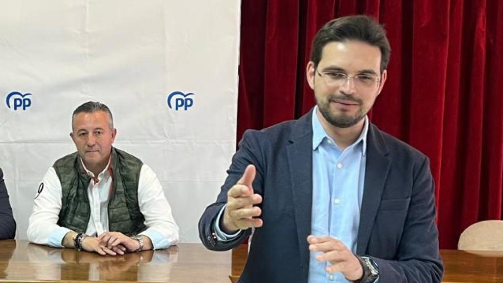 Santiago Serrano, este sábado en Carrión de Calatrava.