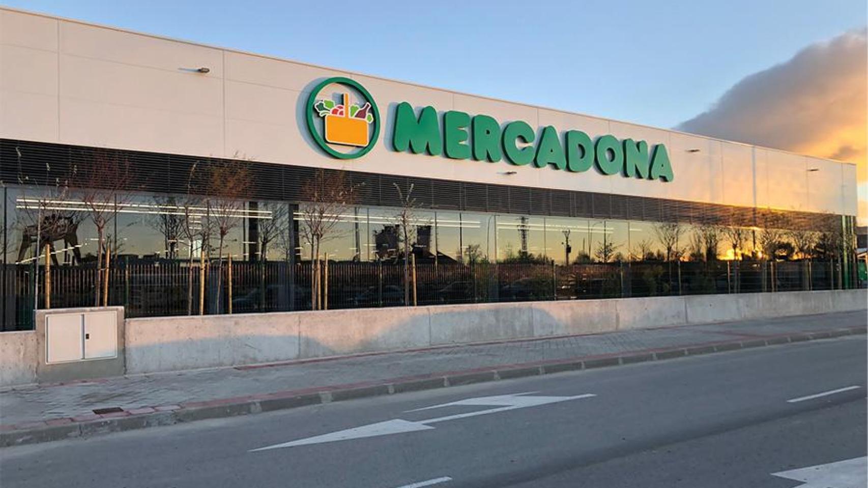 Fachada de Mercadona.