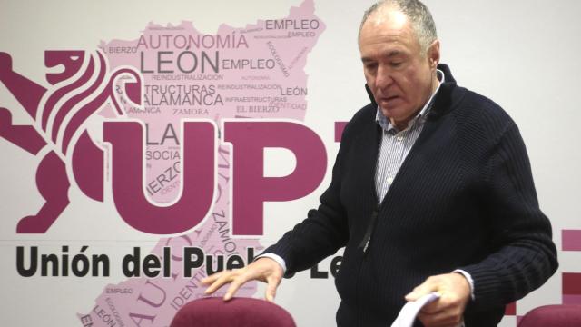 El vicesecretario de UPL, Eduardo López Sendino