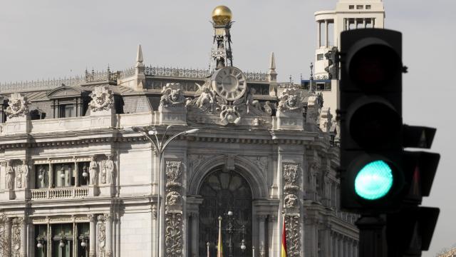 Fachada del Banco de España el pasado 1 de abril.