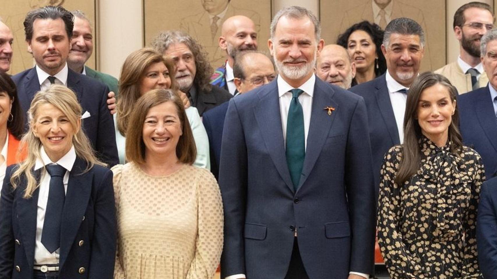 La foto con los Reyes separa aún más a Yolanda Díaz de la izquierda radical y alimenta la guerra Podemos-Sumar