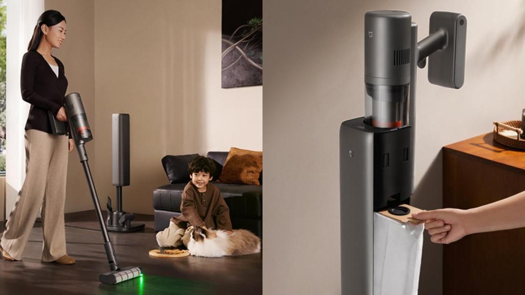 El aspirador Xiaomi Mijia Vacuum Cleaner 3 Base Station Edition.