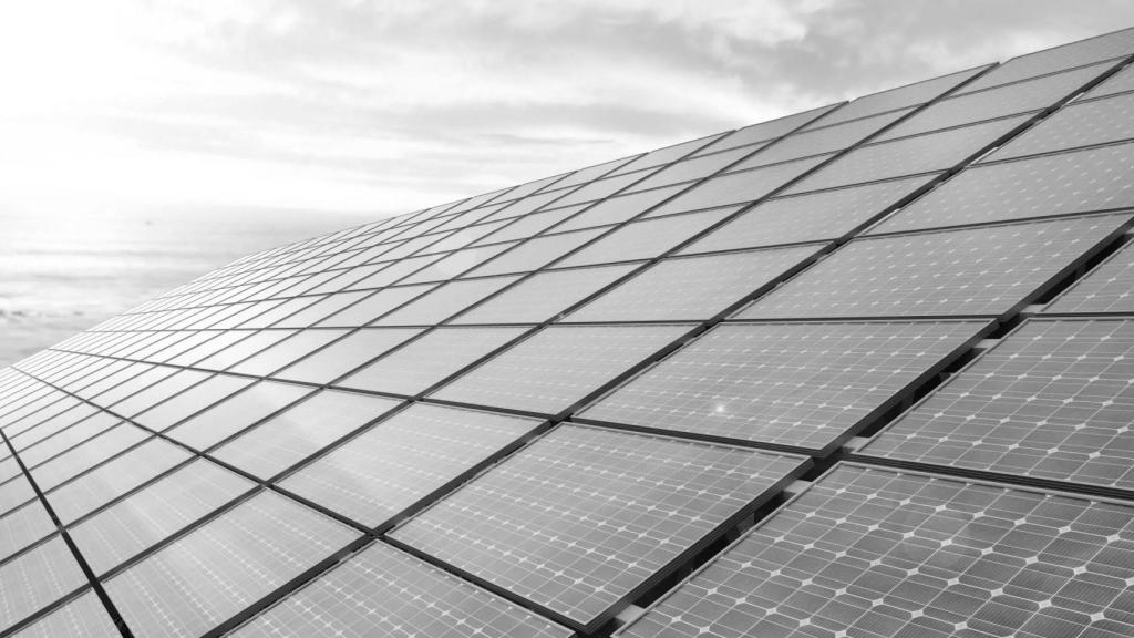 Panel fotovoltaico.