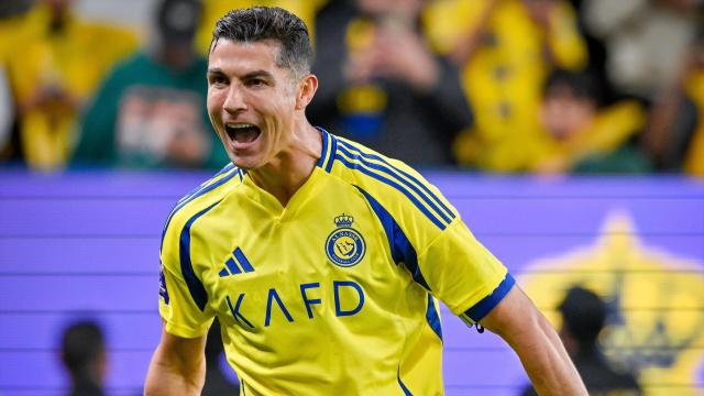 Cristiano Ronaldo el 10 Marzo 2025 en un partido con Al-Nassr. Foto: Saudi Press Agency / dpa