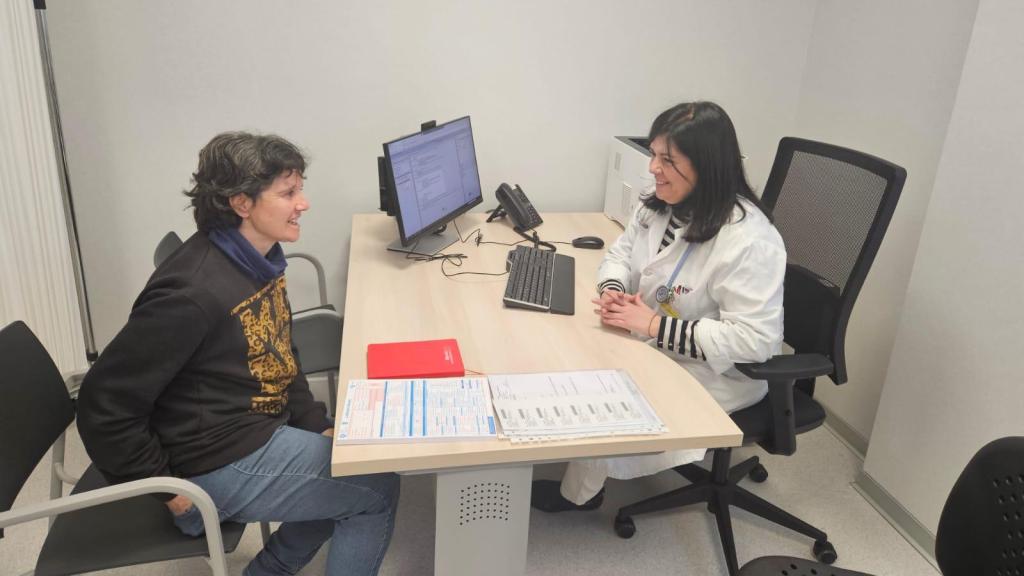 Una consulta de radioterapia en Soria