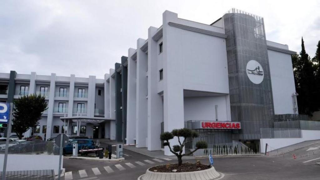 Fachada del Hospital Metropolitano de Jaén.