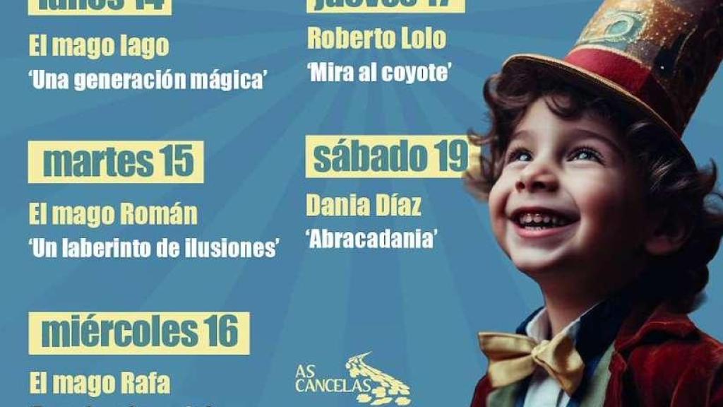 Cartel de la II edición del Festival de Magia Infantil