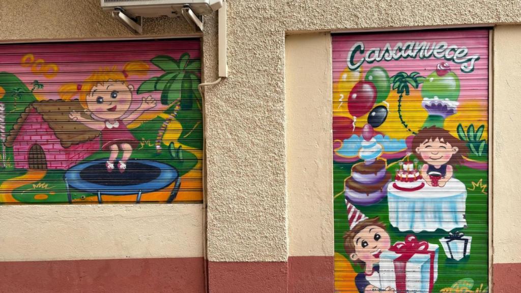 El exterior de la guardería Cascanueces de Torrejón.