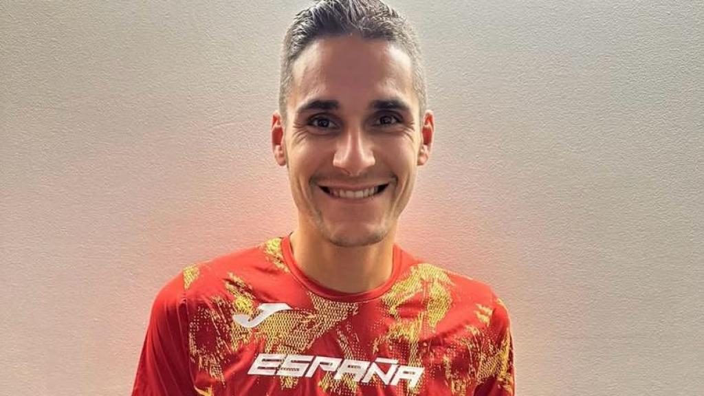 Jesús Olmos, frutero y atleta.