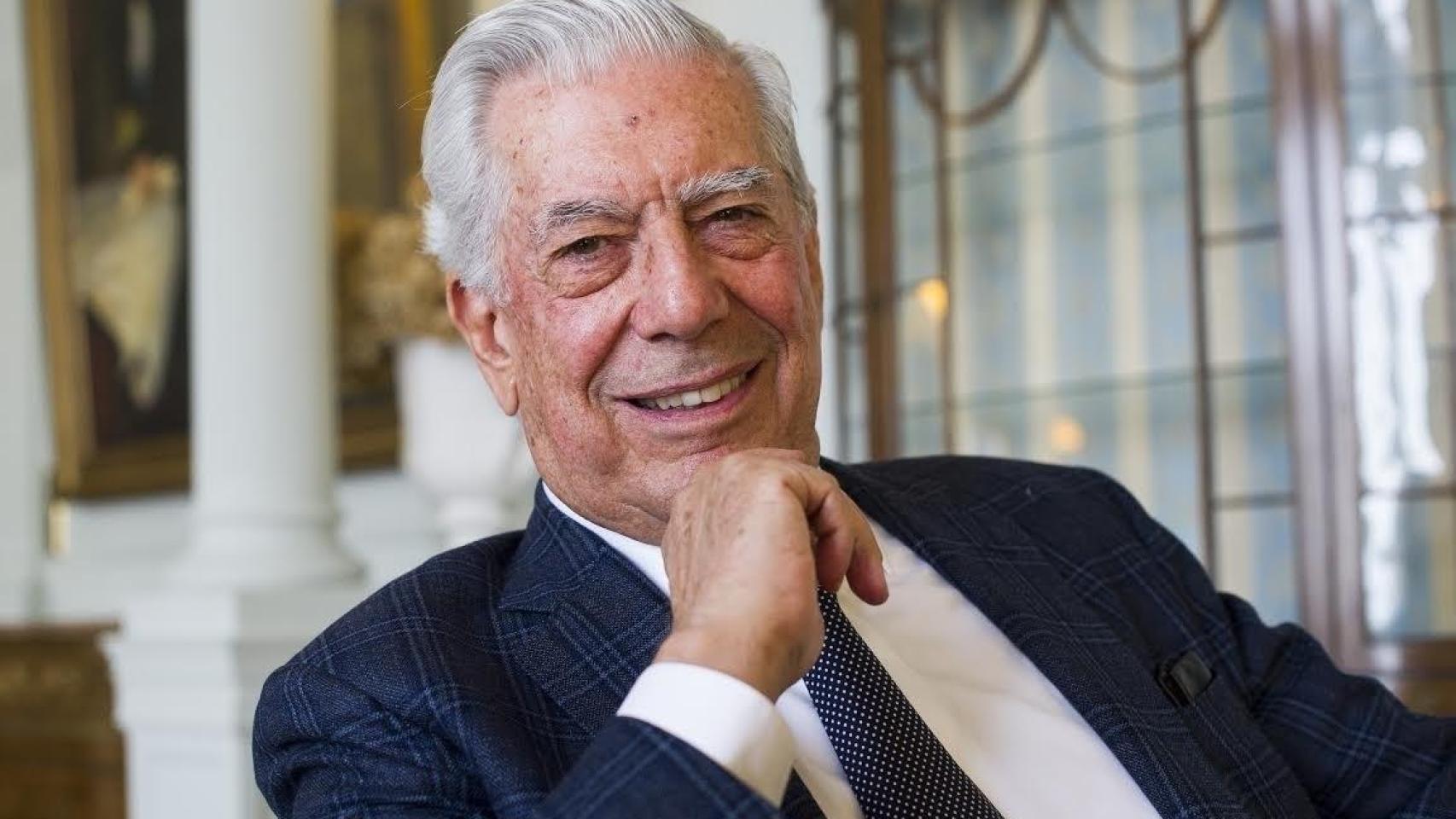 Mario Vargas Llosa, en Santander, en 2016. Foto: Europa Press