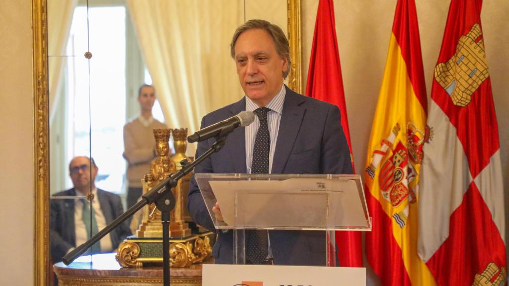 Carlos García Carbayo durante su intervención