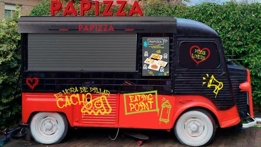Foodtruck de Papizza.