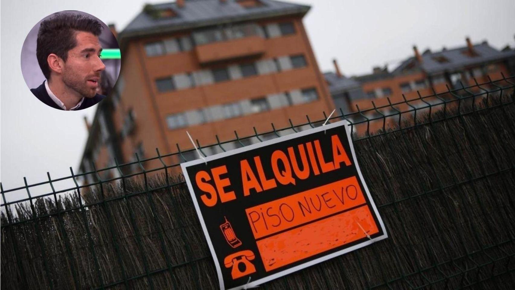 Javier Medina, propietario, durante su intervención en televisión.