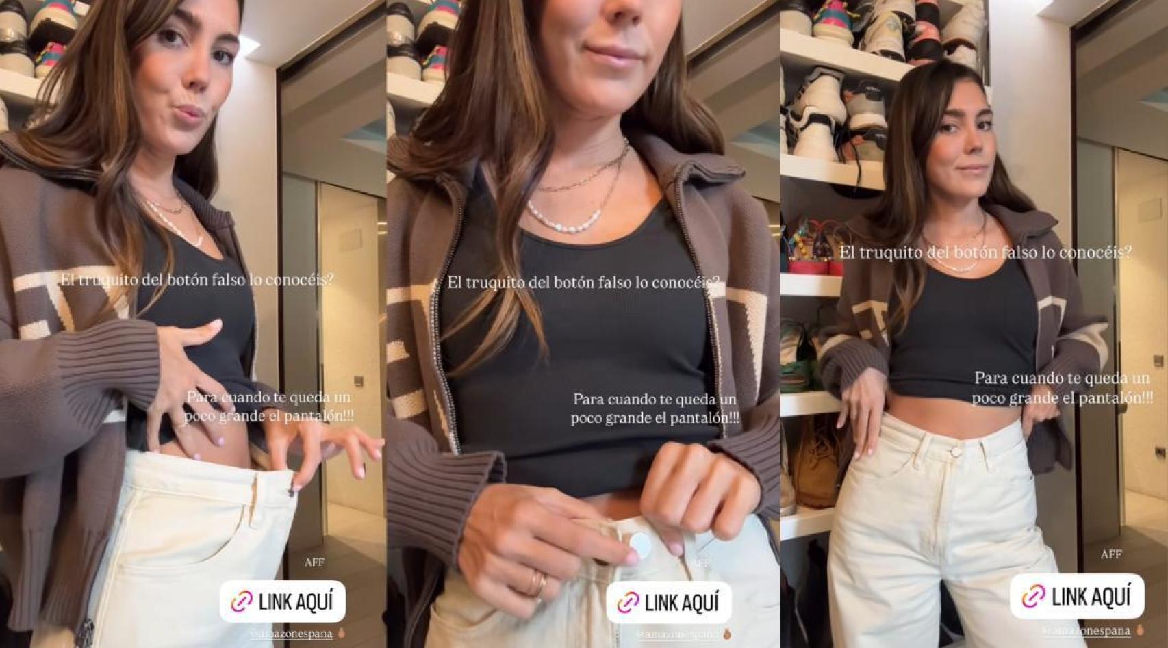 Anna Padilla en unas imágenes de sus redes sociales.