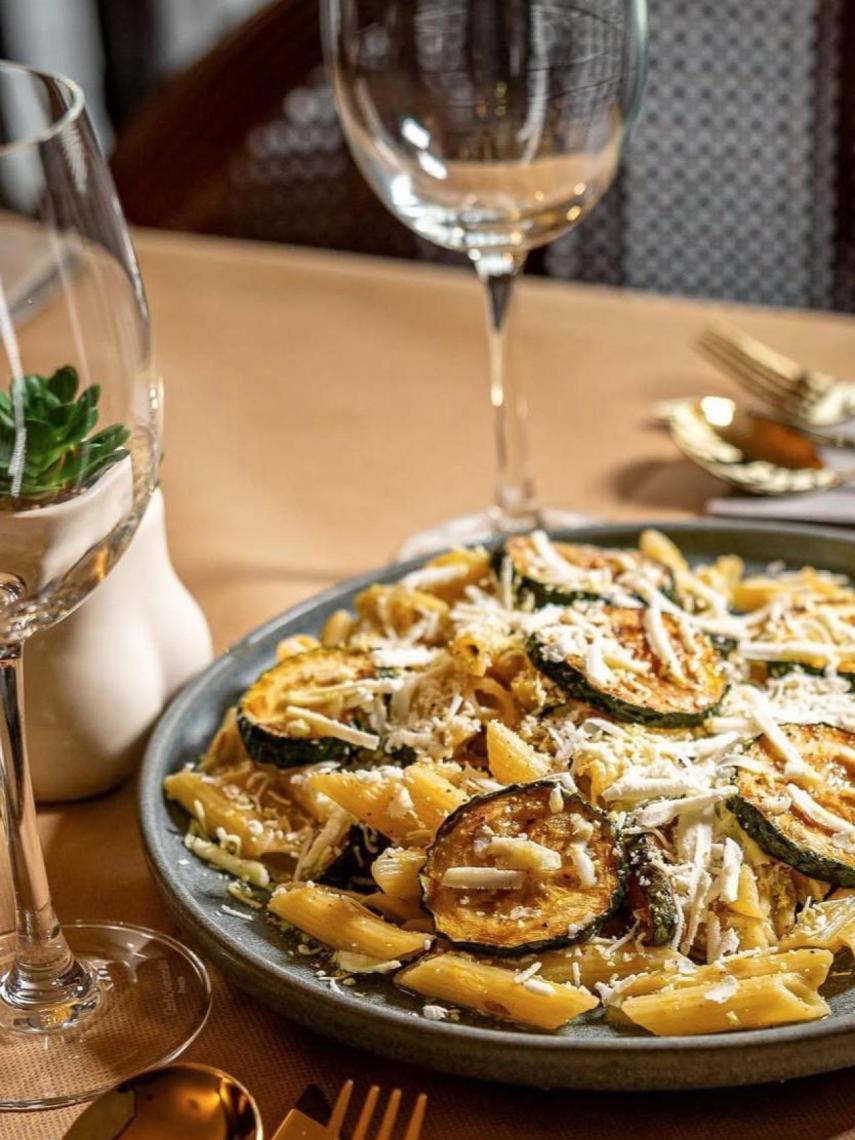 Las pastas son la especialidad de Opera Prima.