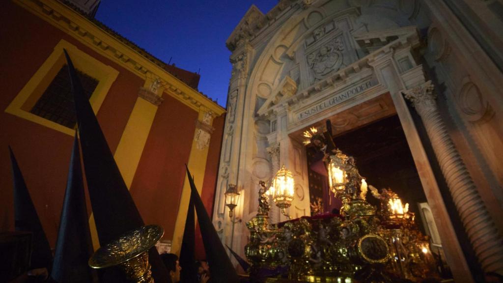 Entrada del Gran Poder en la Semana Santa 2022.