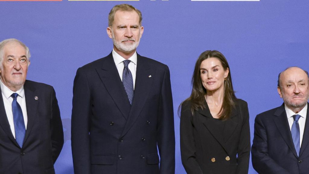 Felipe VI y Letizia en un acto público en Madrid, el pasado 6 de marzo.