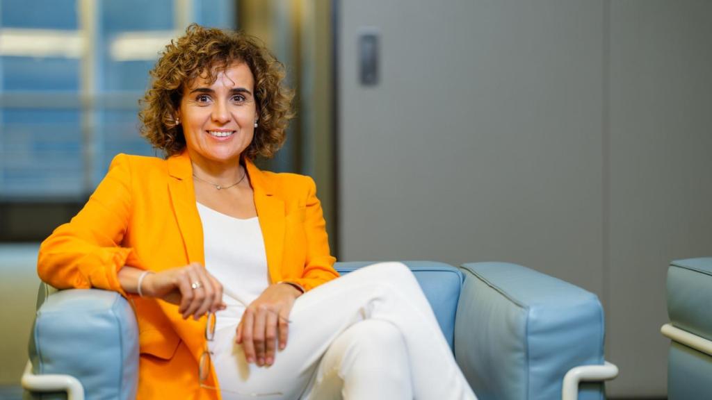 Dolors Montserrat, líder del PP en el Parlamento Europeo y futura secretaria general del PPE, en la sede de la Eurocámara en Estrasburgo.