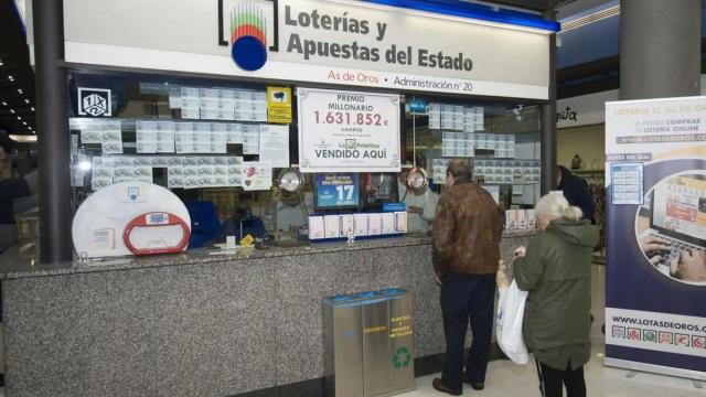 Administración de lotería.