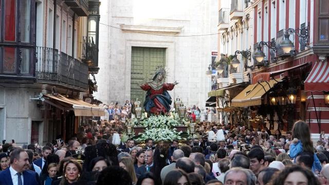 Imagen de archivo de la Virgen de la Vera Cruz en el año de su coronación canónica.
