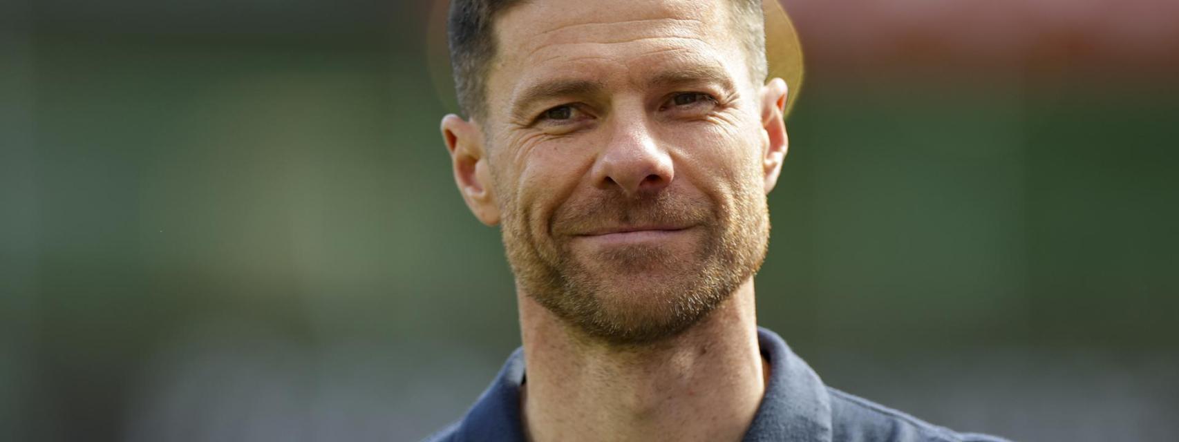 Xabi Alonso, en un partido del Bayer Leverkusen