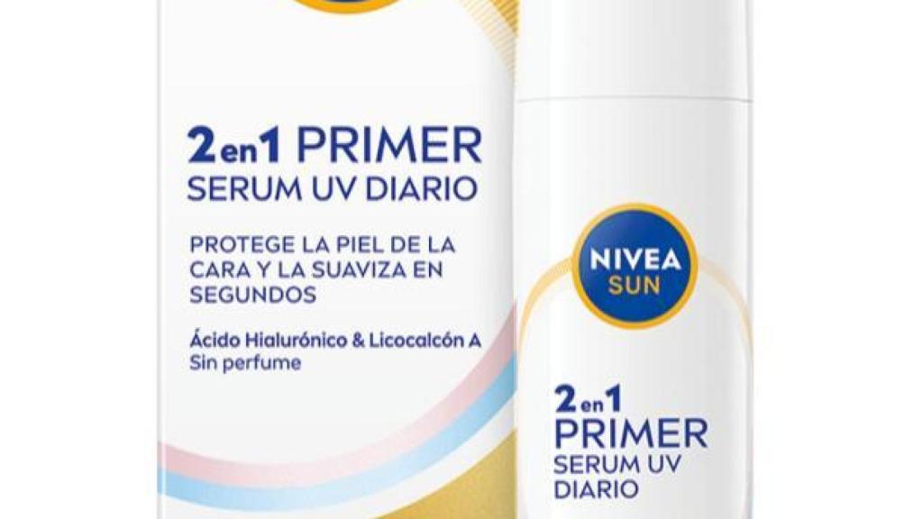 2in1 Primer Sérum UV Diario SPF 50 de Nivea
