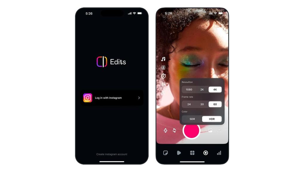 Edits de Instagram