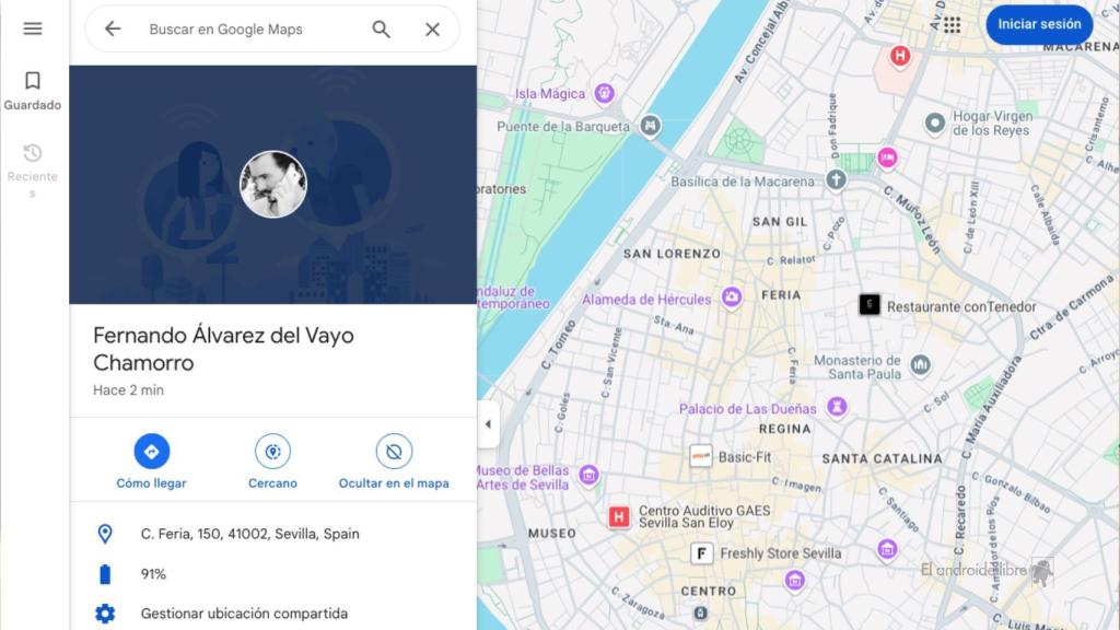Localización Google Maps