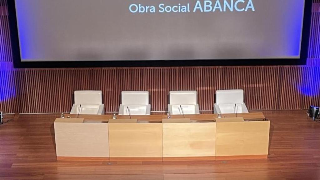 Uno de los auditorios de Afundacion.