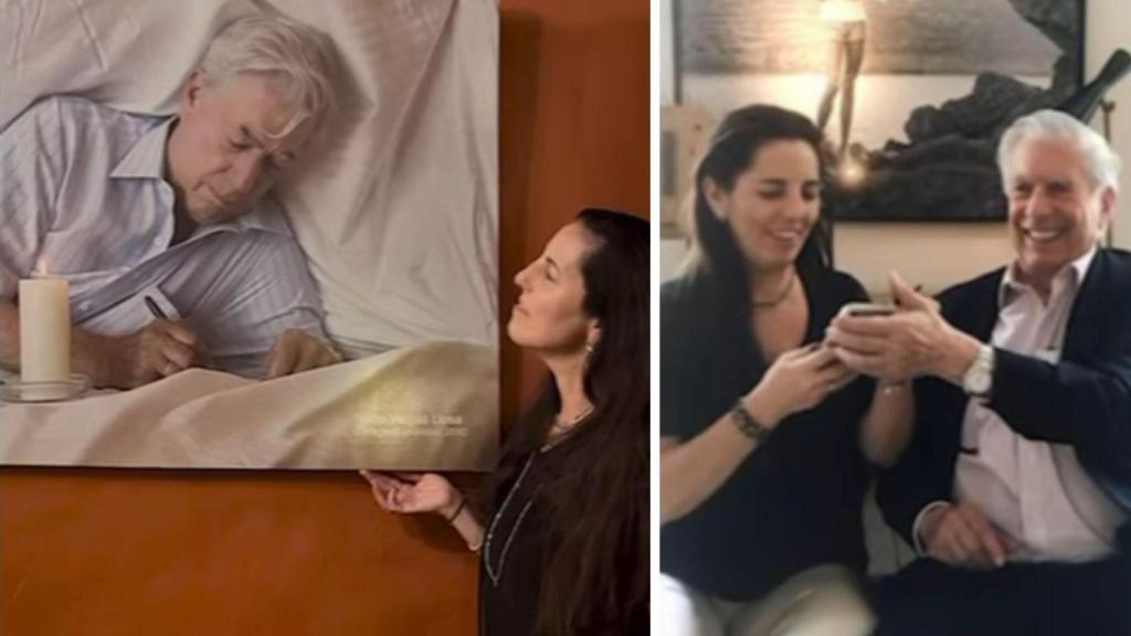 Morgana Vargas Llosa, fotógrafa de profesión, estaba muy unida a su padre.