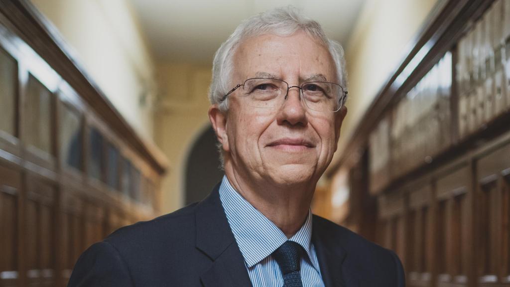 El historiador de la ciencia y académico de la RAE, José Manuel Sánchez Ron. Foto: Sara Fernández