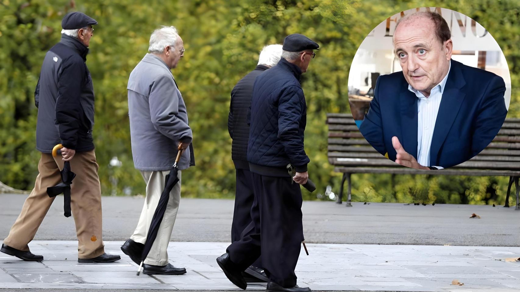 El gasto en pensiones sigue aumentando con los años.