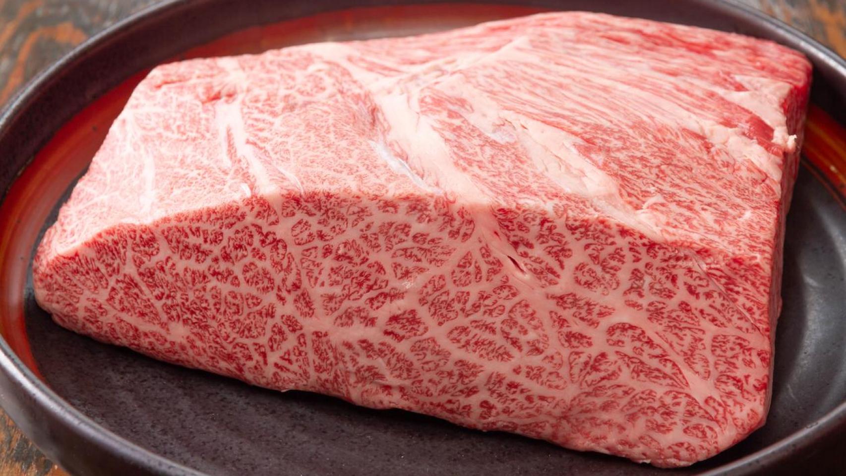 Bloque de ternera Wagyuu.