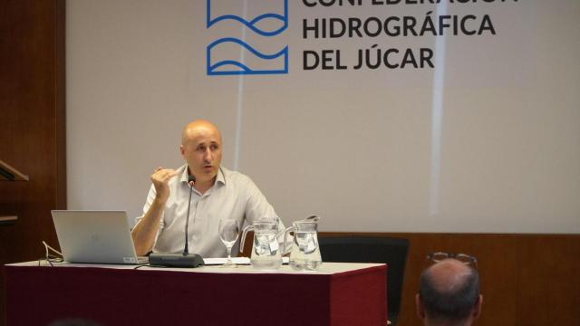 El presidente de la CHJ, Miguel Polo. CHJ