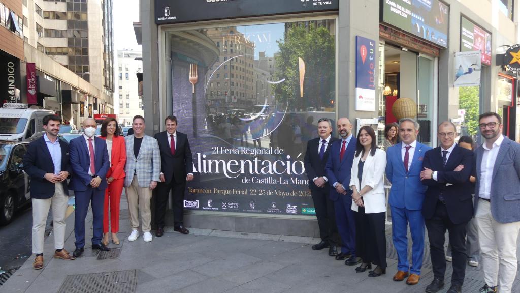 Presentación de la Feria Regional de Alimentación de Castilla-La Mancha.
