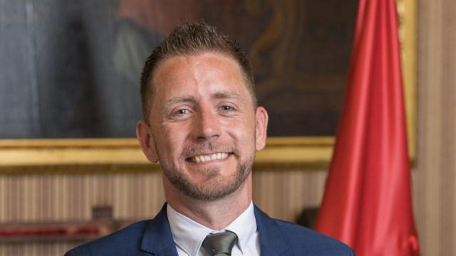 El concejal socialista en el Ayuntamiento de Burgos Josué Temiño