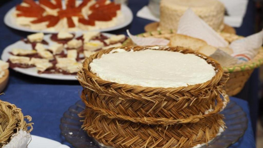 Queso Genestoso, elaborado en Cangas del Narcea.