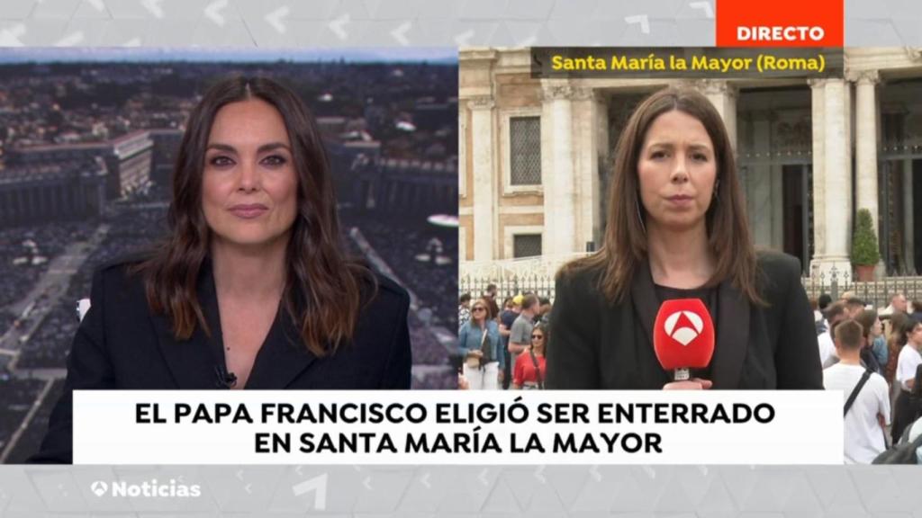 Mónica Carrillo, presentadora de 'Antena 3 Noticias Fin de Semana'.