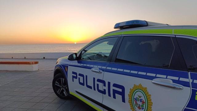 Vehículo de la Policía Local de Mijas.