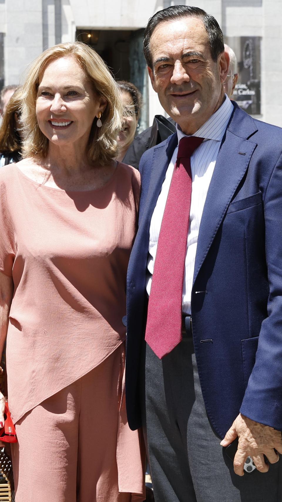 La exmatrimonía formada por José Bono y Ana Rodríguez.