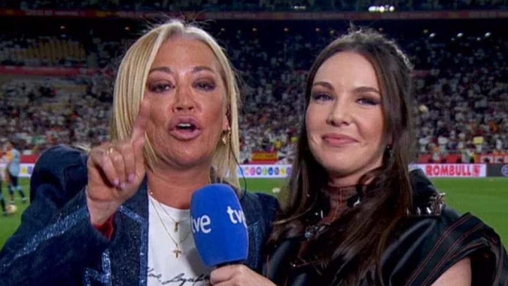 Belén Esteban e Inés Hernand, rostros de 'La familia de la tele'.
