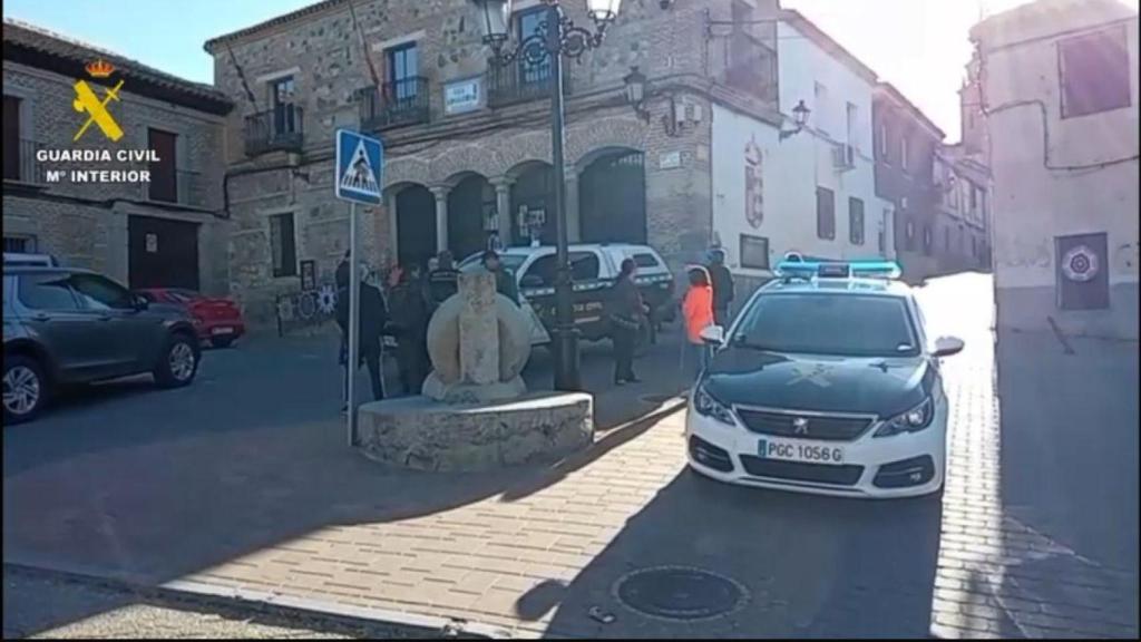 Operativo de búsqueda de un anciano en San Martín de Pusa (Toledo).