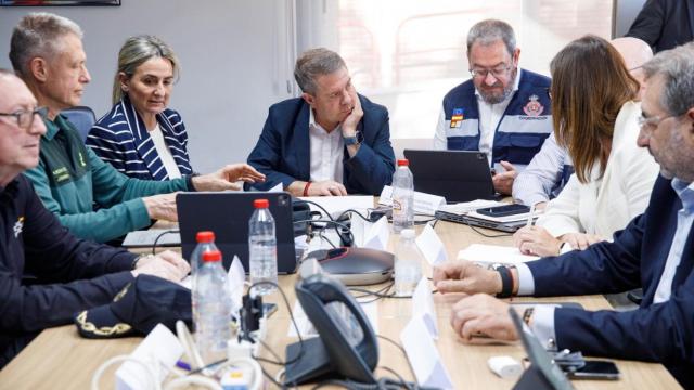Reunión del Centro de Coordinación Operativa Integrado (CECOPI) en Toledo.