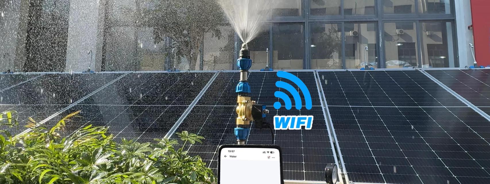 Sistema de limpieza para paneles solares